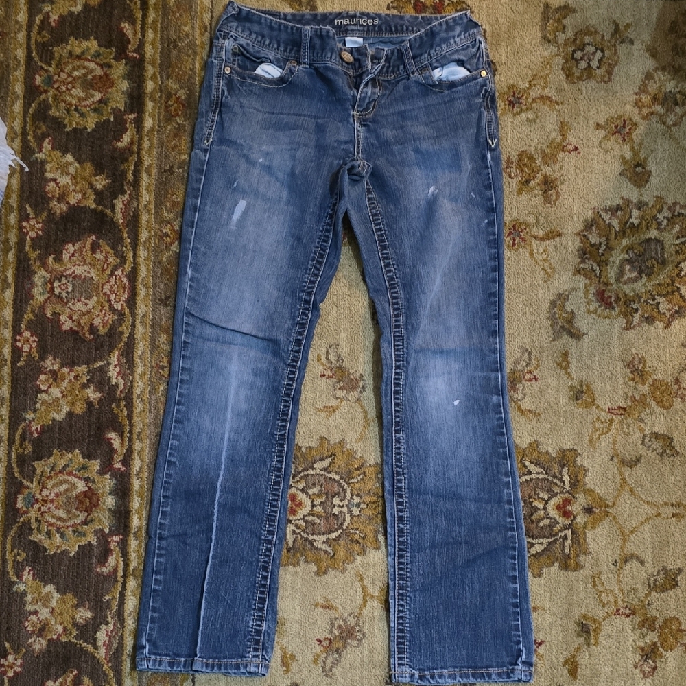 Maurices Blue Boot Cut Jeans Classic Denim Style